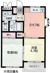 タウンヒルハイツの物件間取画像